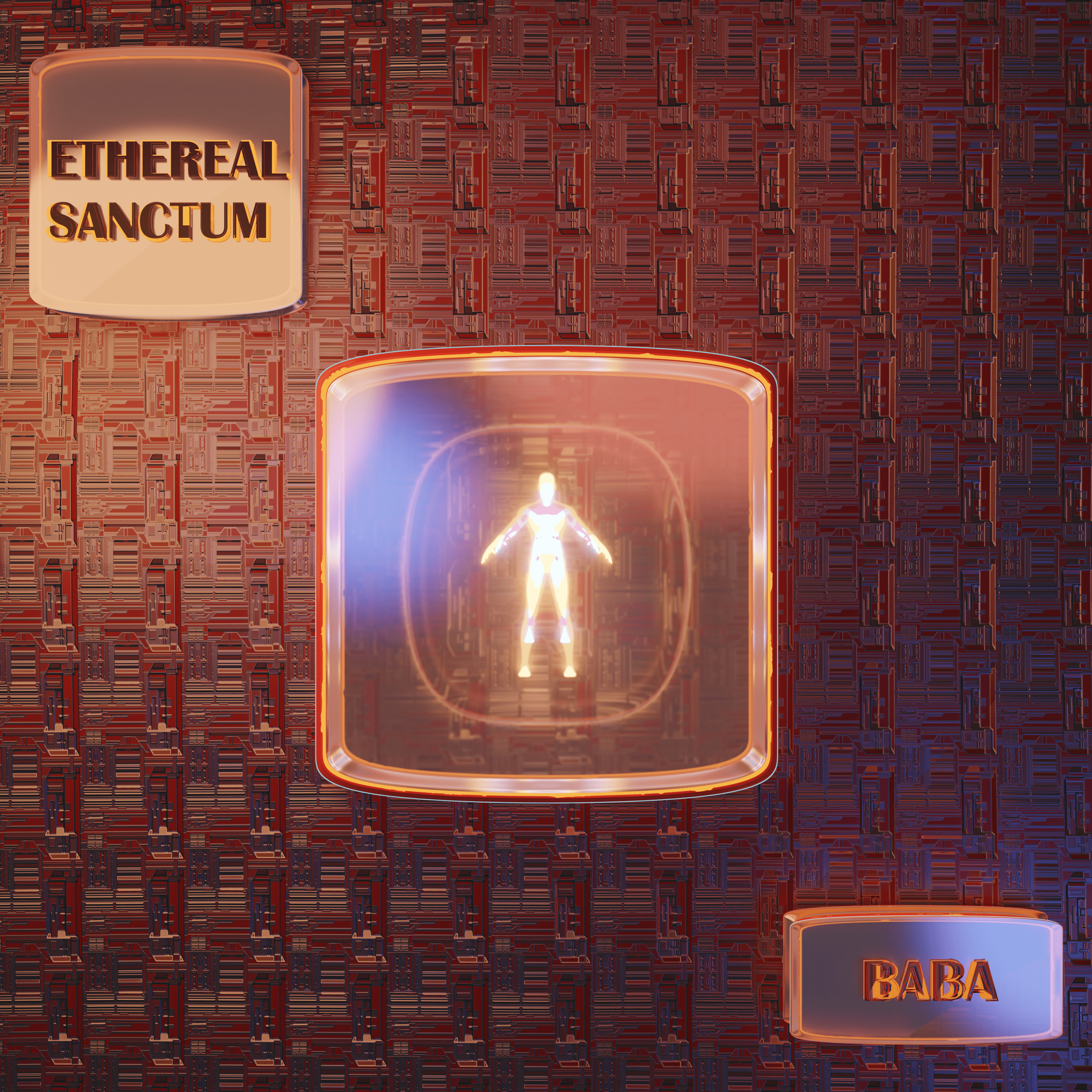 Cover art for Baba's song: Ethereal Sanctum