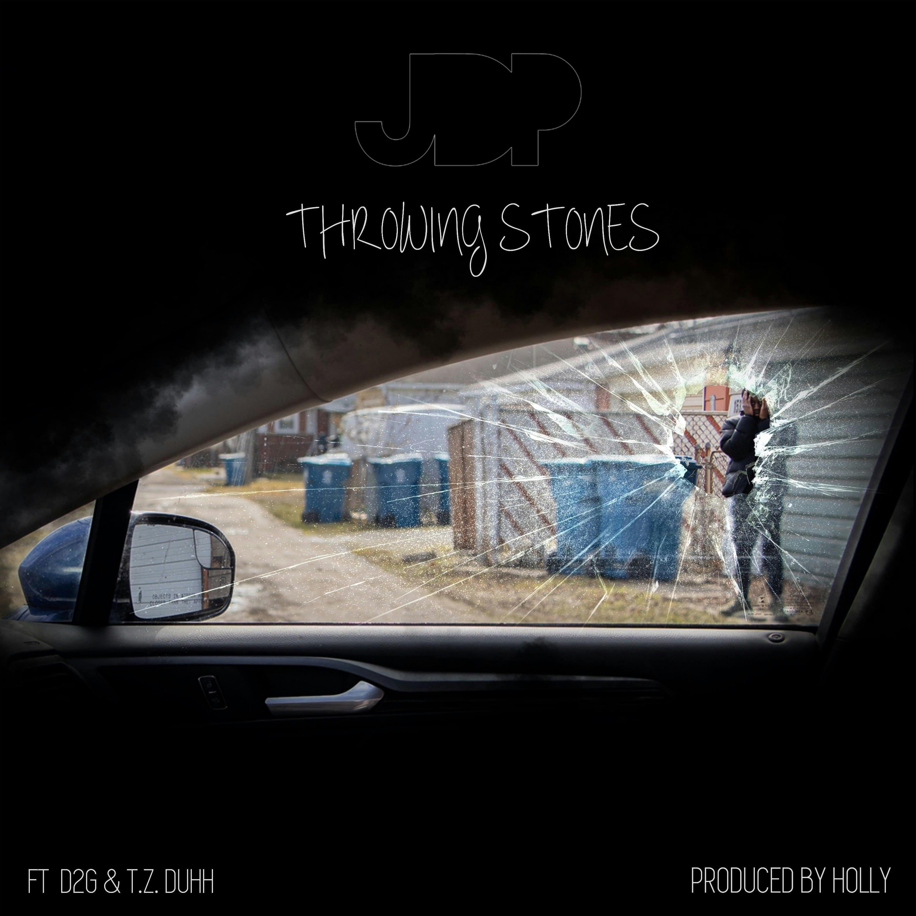 Cover art for JDP's song: Throwing Stones ft D2G & TZ Duhh