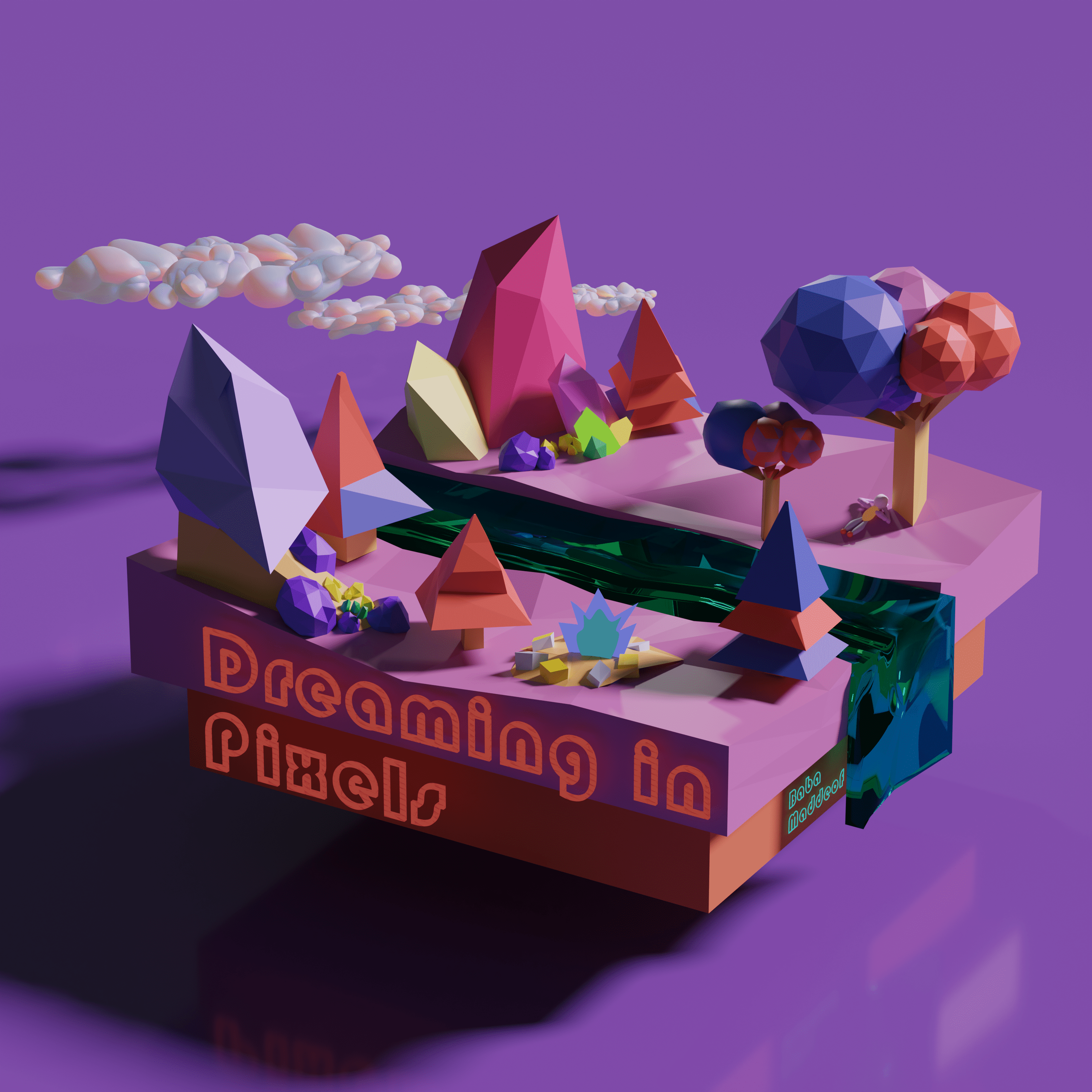 Cover art for maddeof's song: Baba & Maddeof - Dreaming in Pixels