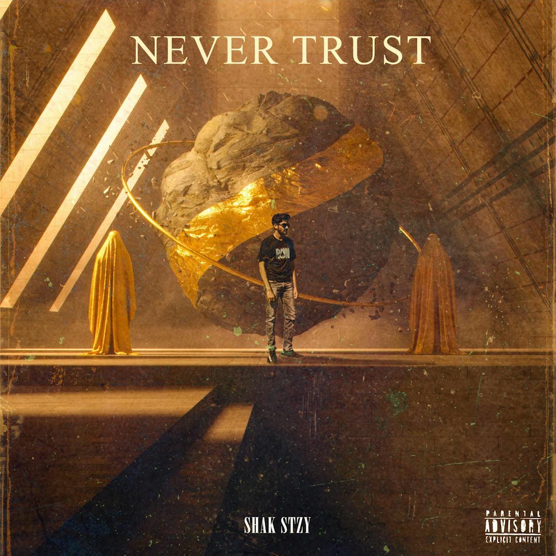 Cover art for Shak's song: Never Trust