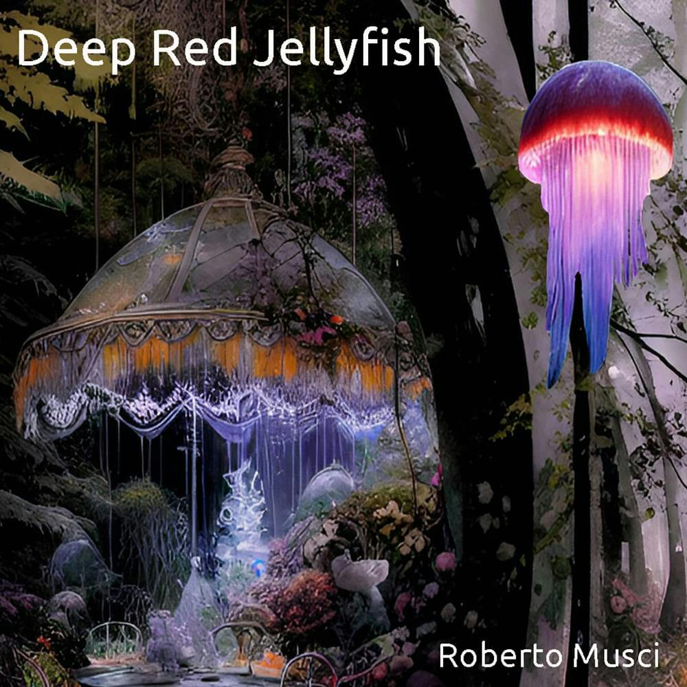 Cover art for Roberto Musci's song: Deep Red Jellyfish