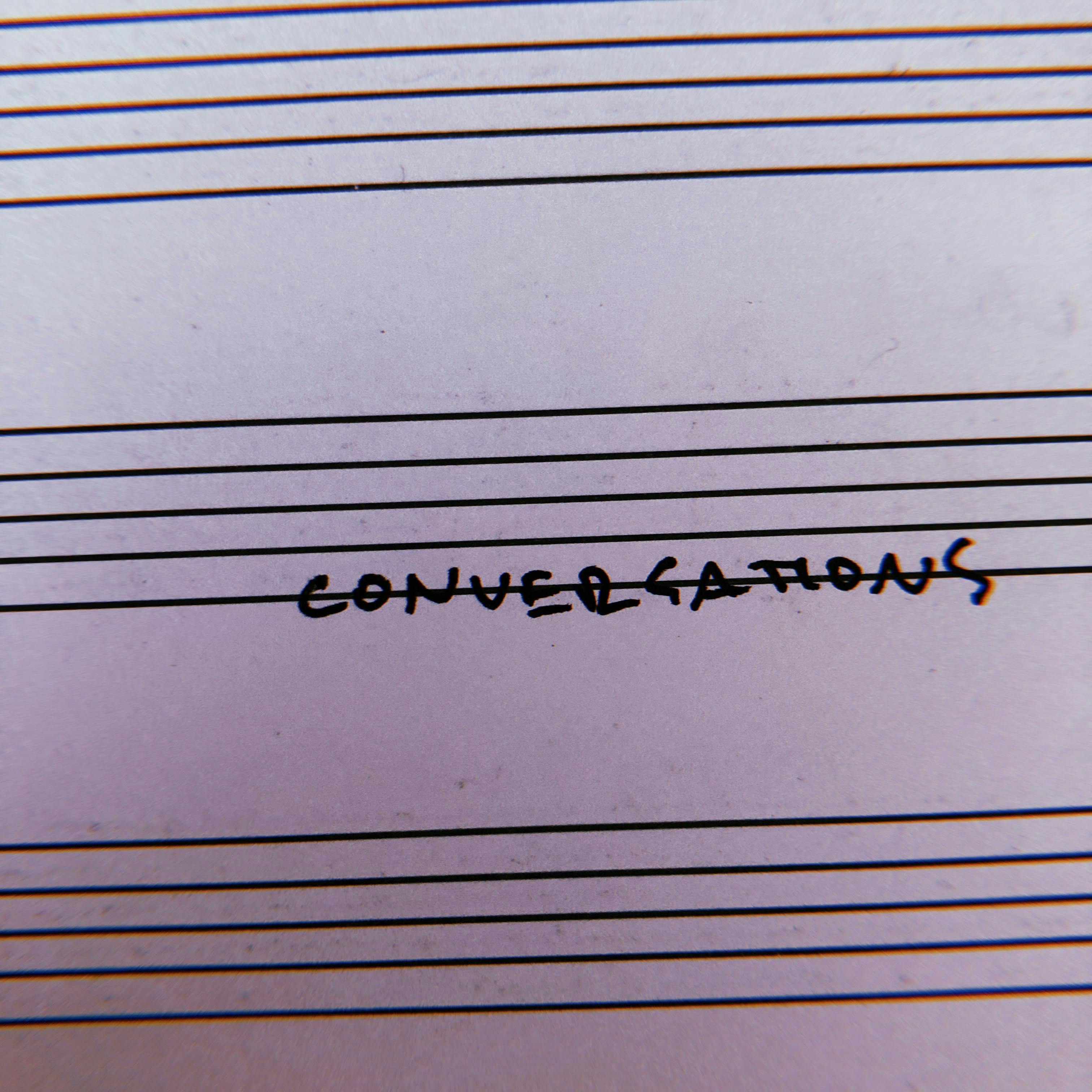 Cover art for ryan whyman's song: conversations