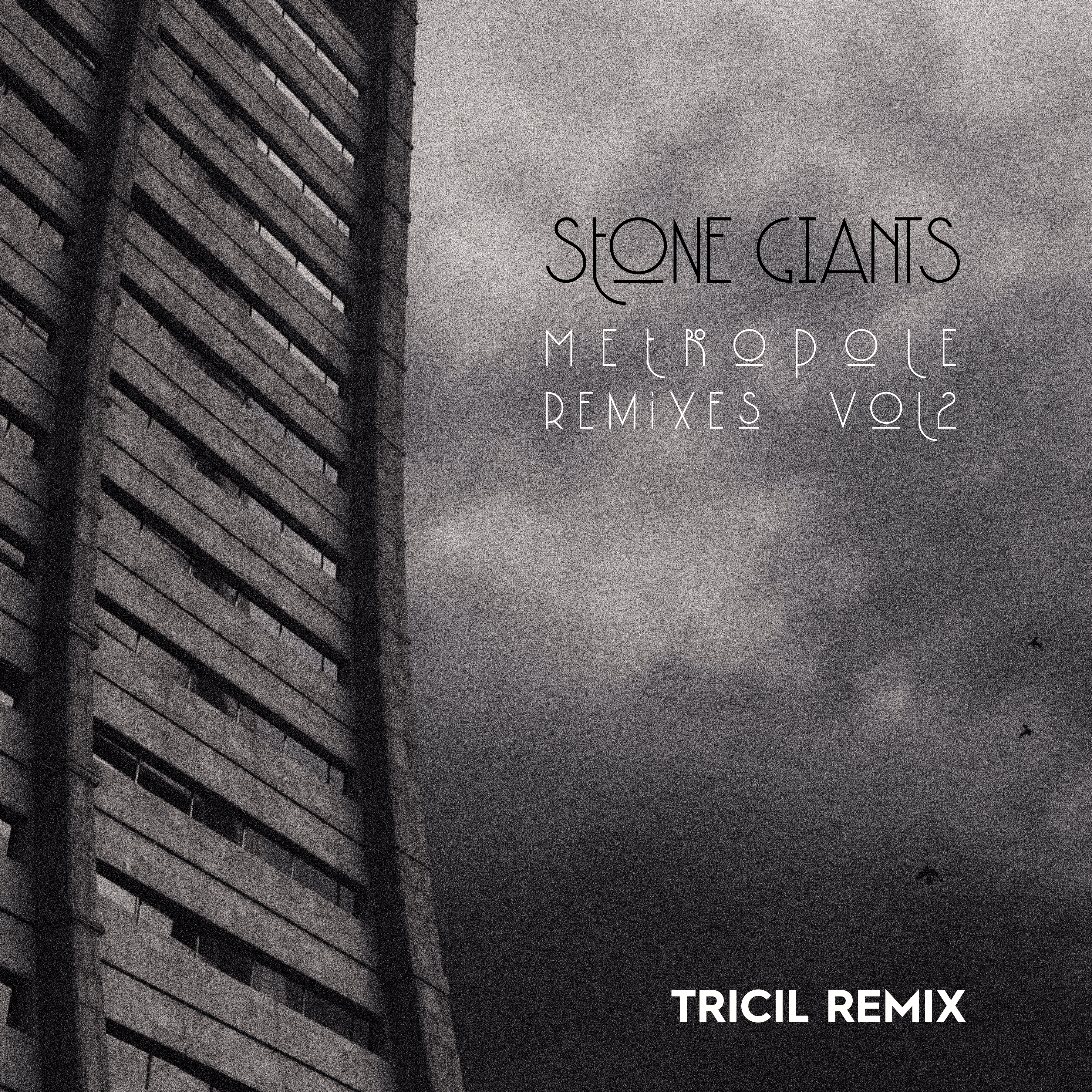 Cover art for Amon Tobin's song: stone giants: metropole (tricil remix)
