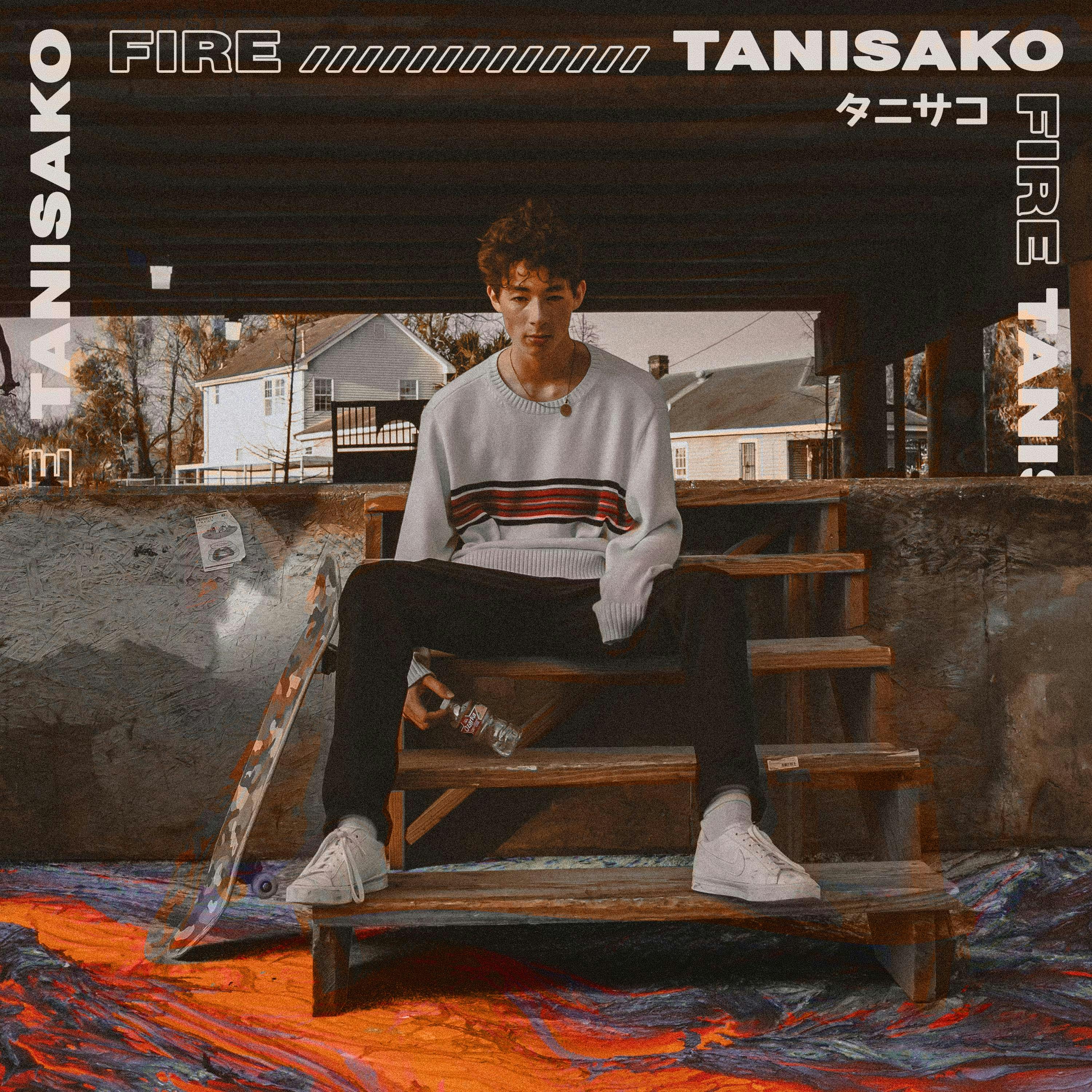 Cover art for Tanisako's song: Fire