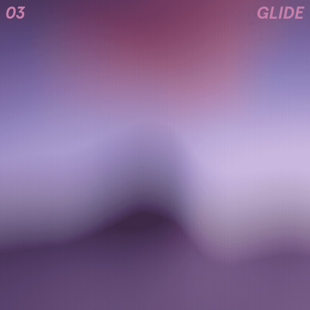 Cover art for MELVV's song: Glide