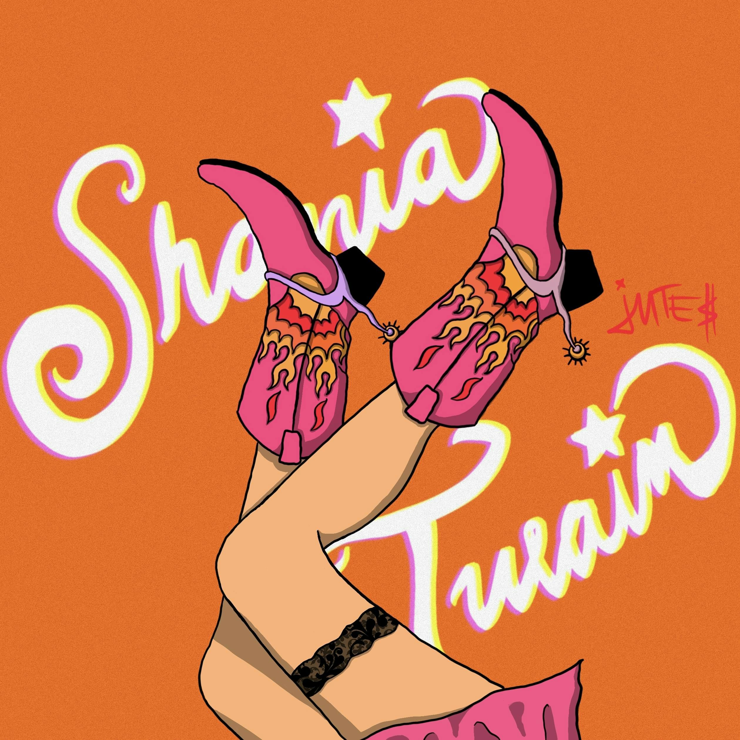 Cover art for jutes's song: shania twain