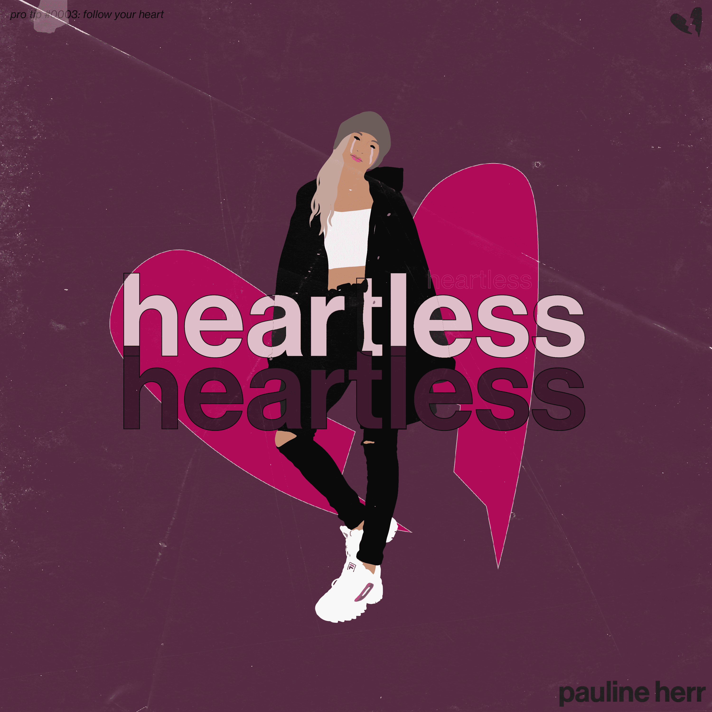 Cover art for Pauline Herr ｡･:*:･ﾟ☆'s song: Heartless