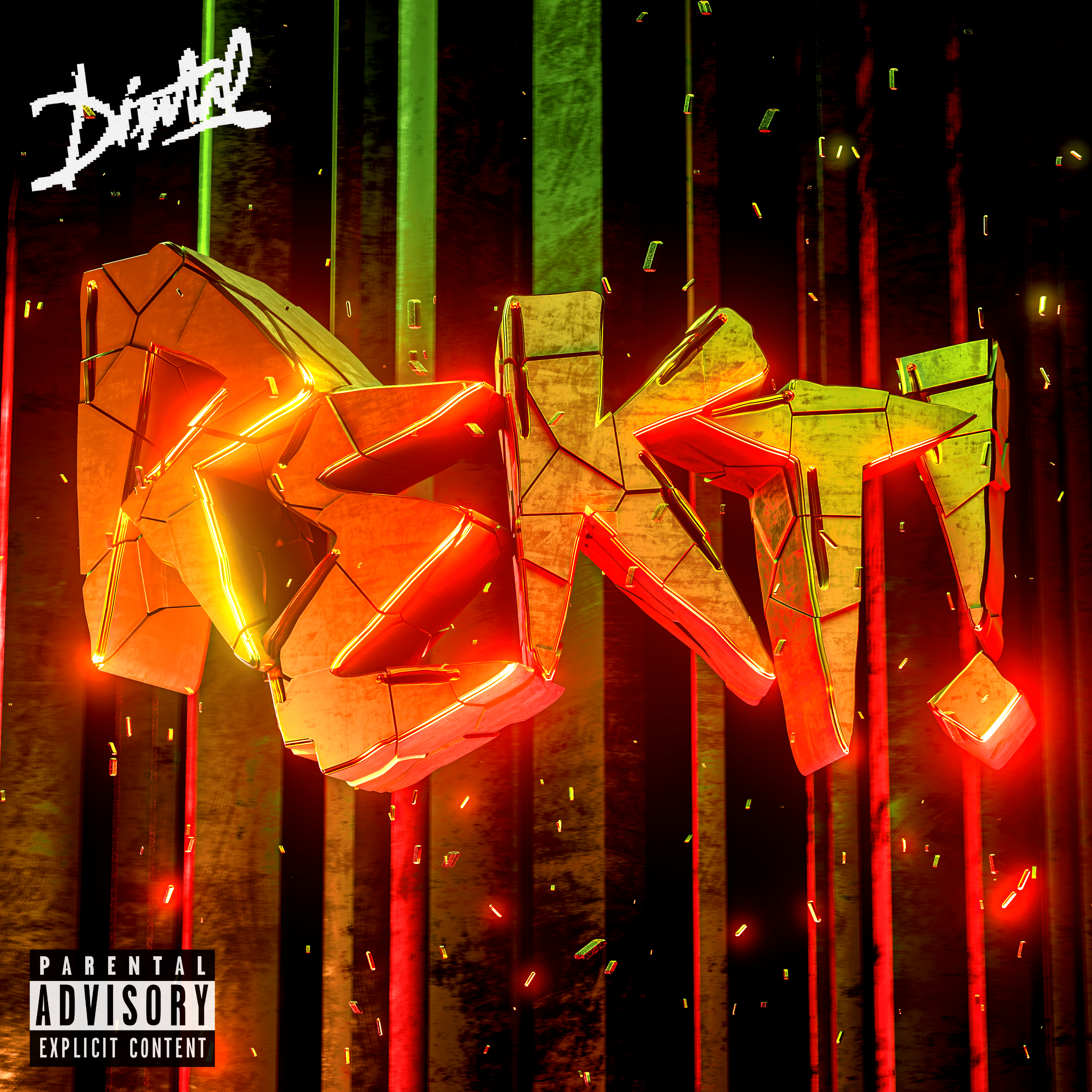 Cover art for CONNiE DiGiTAL's song: REKT!