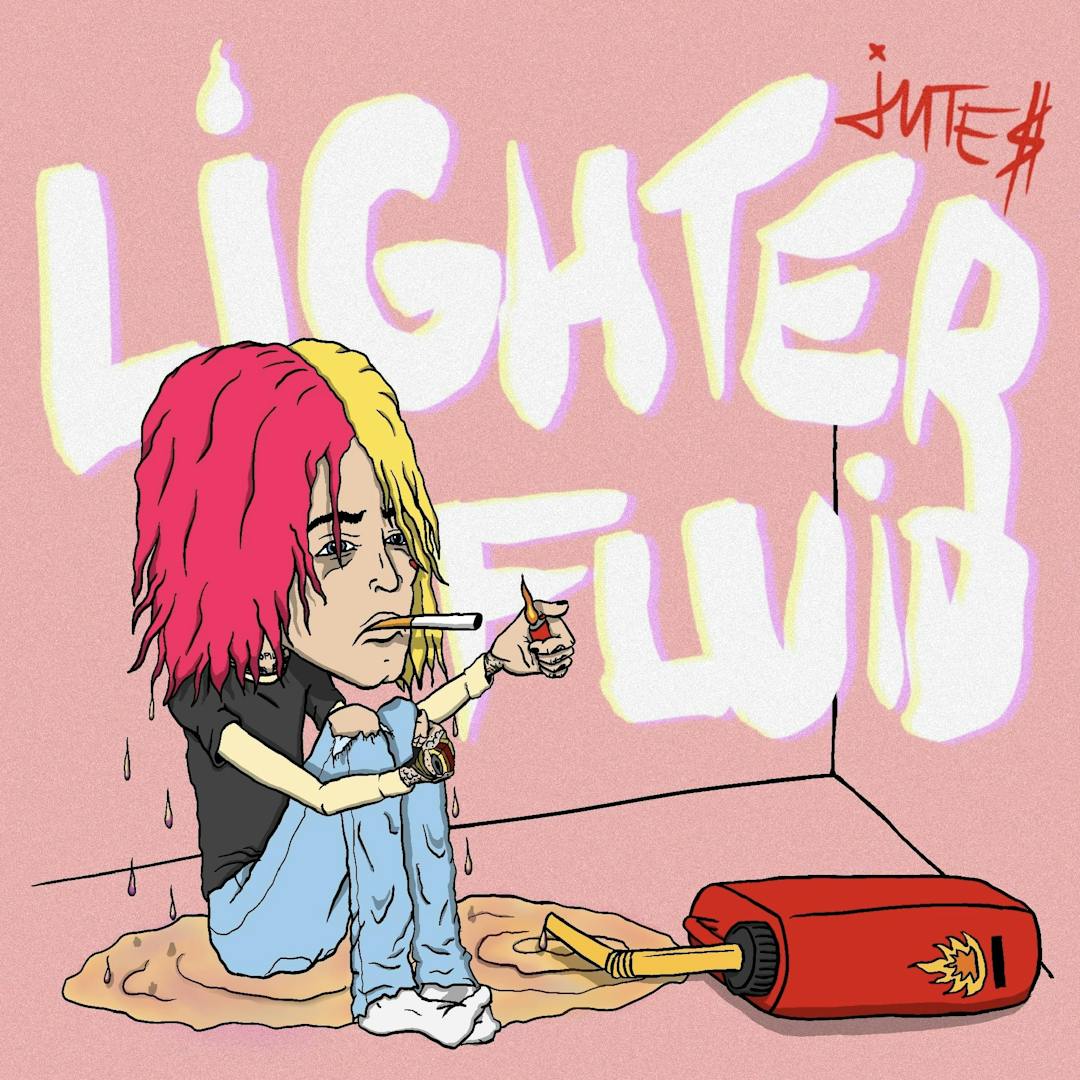 Cover art for jutes's song: lighter fluid