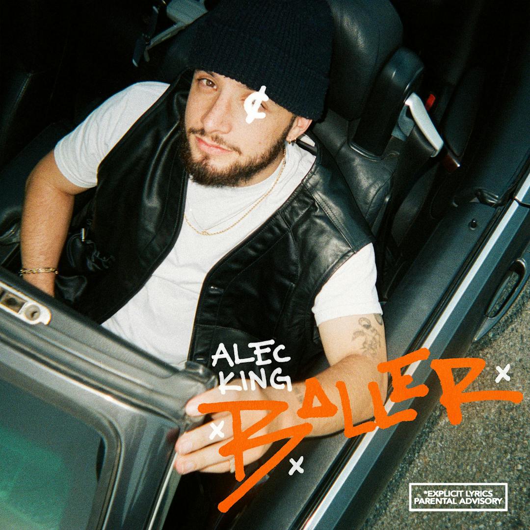 Cover art for alec king's song: BALLER