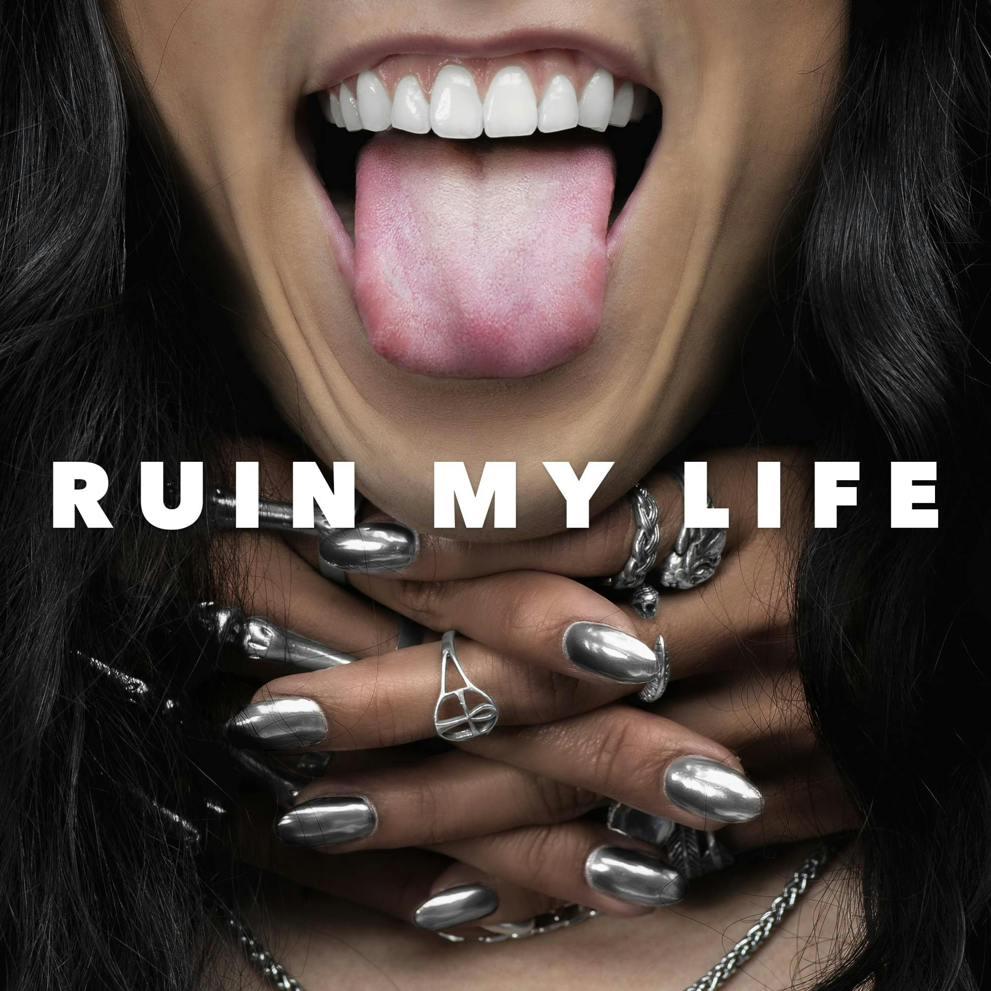 Cover art for Kazi's song: ruin my life