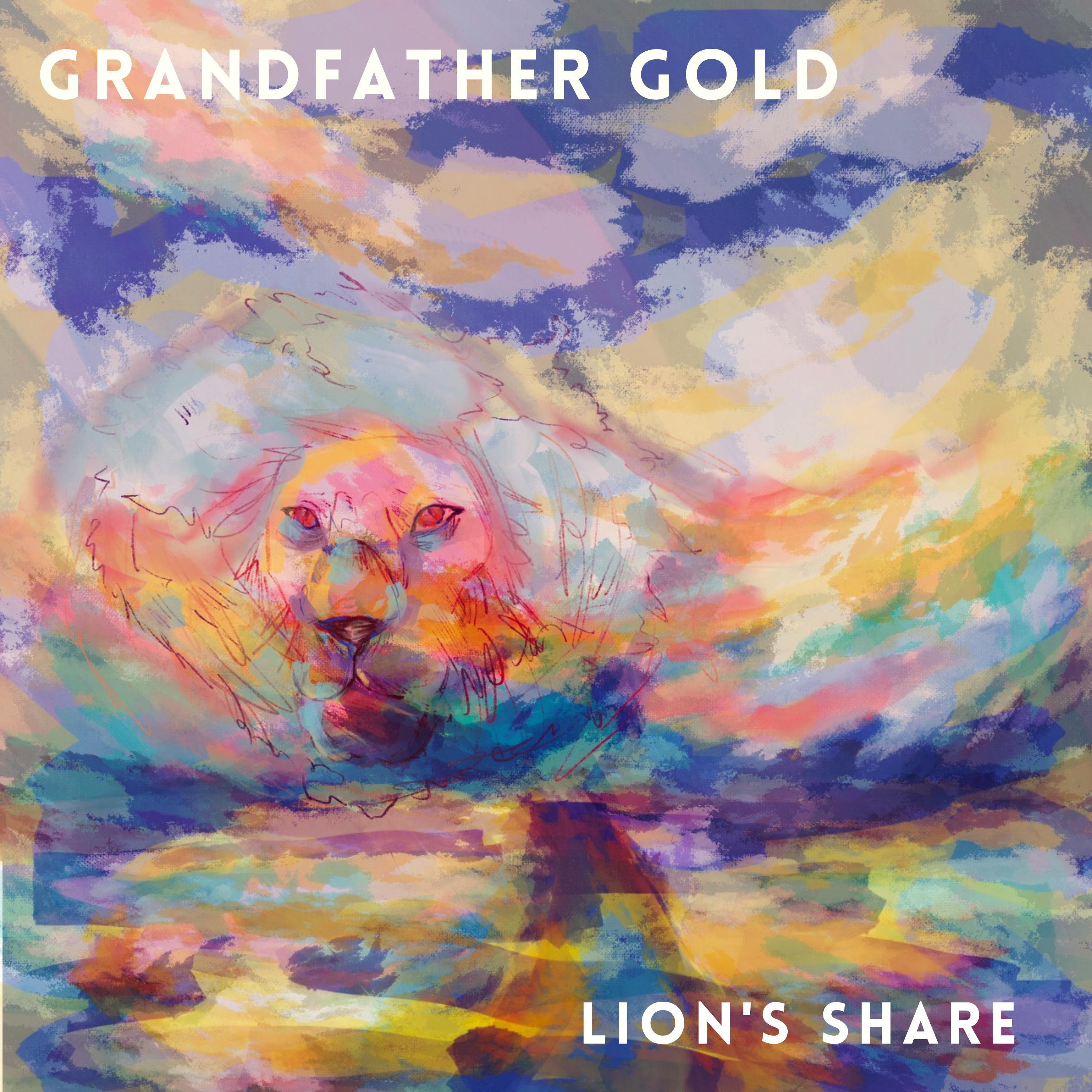 Cover art for Grandfather Gold's song: Lion's Share
