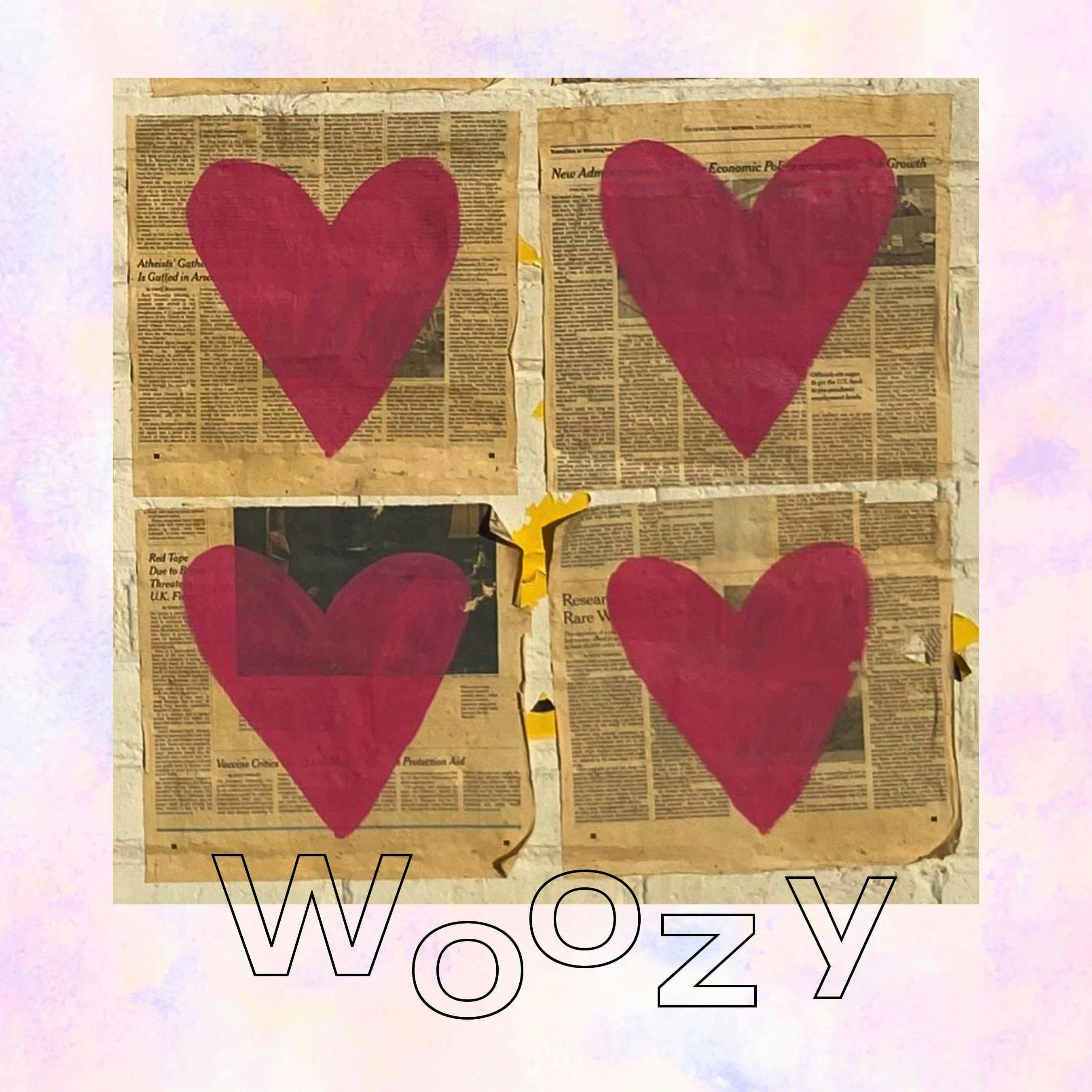 Cover art for Maeko's song: Woozy