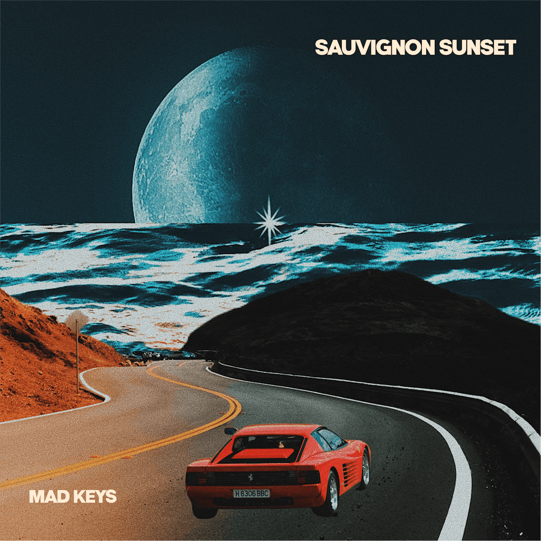 Cover art for Mad Keys's song: Sauvignon Sunset