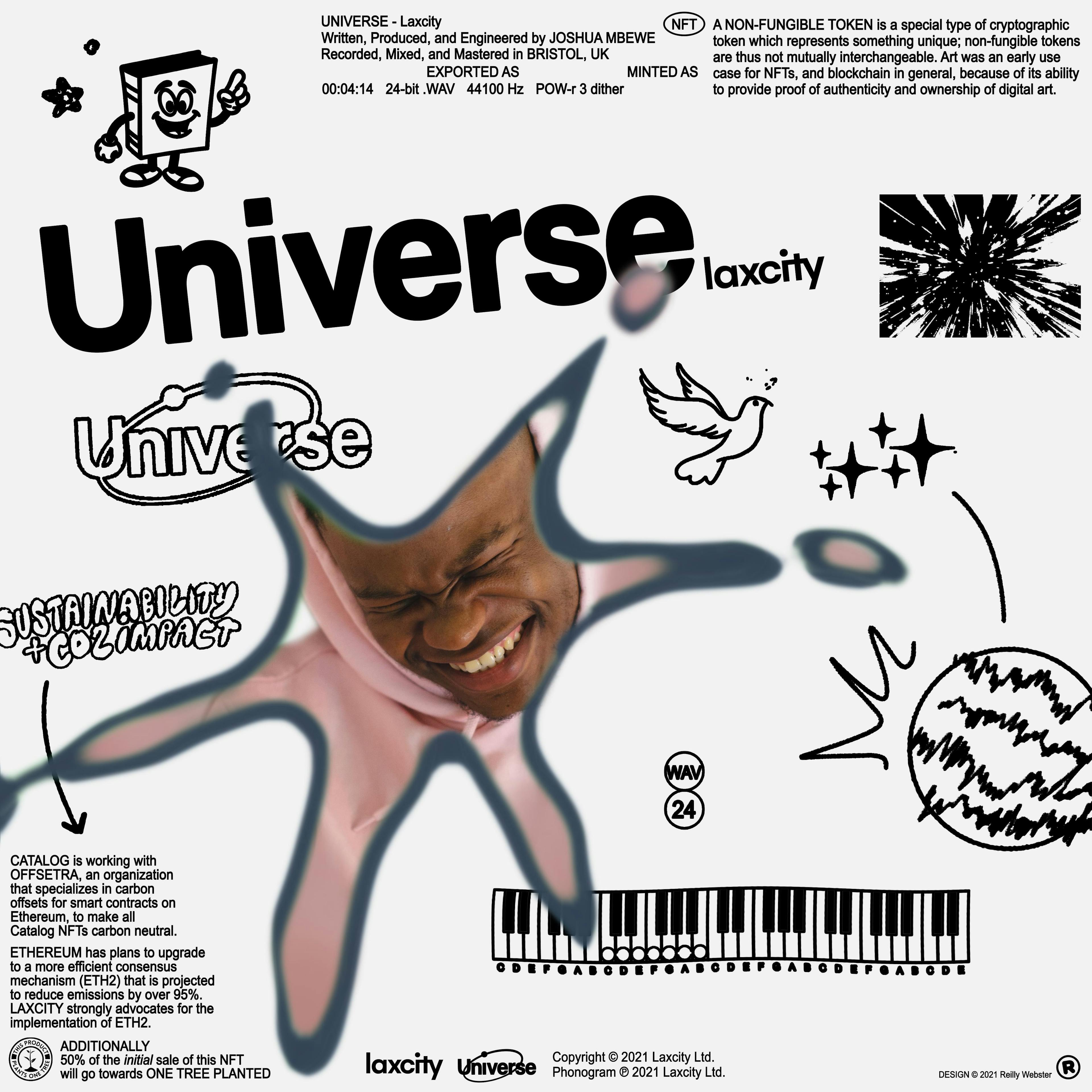 Cover art for laxcity's song: Universe