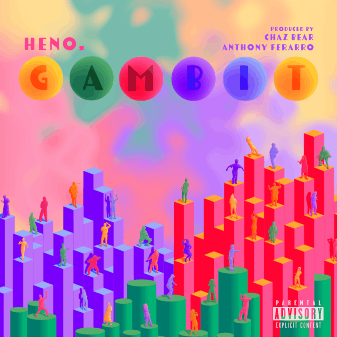 Cover art for HENO.'s song: GAMBIT
