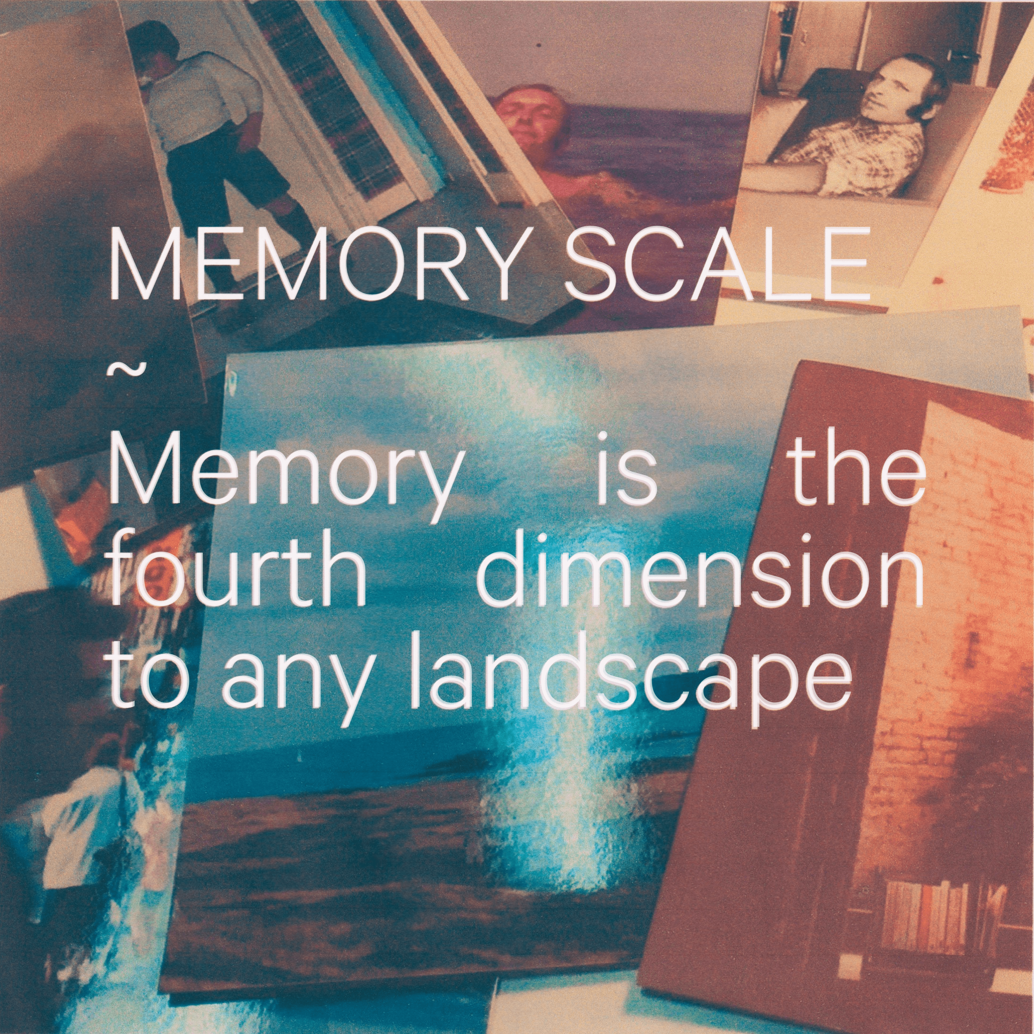 Cover art for Memory Scale's song: Memory is the fourth dimension to any landscape